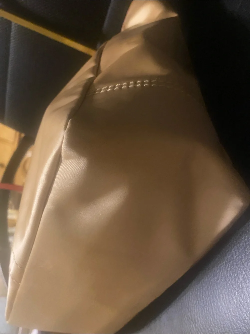 Coach tote tan